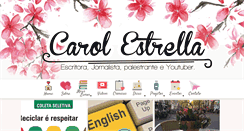 Desktop Screenshot of carolestrella.com