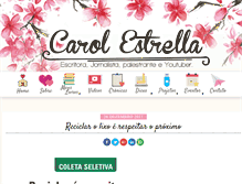 Tablet Screenshot of carolestrella.com